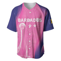 Barbados Cricket Custom Baseball Jersey Royal Champions - Tropical Vibes - Wonder Print Shop