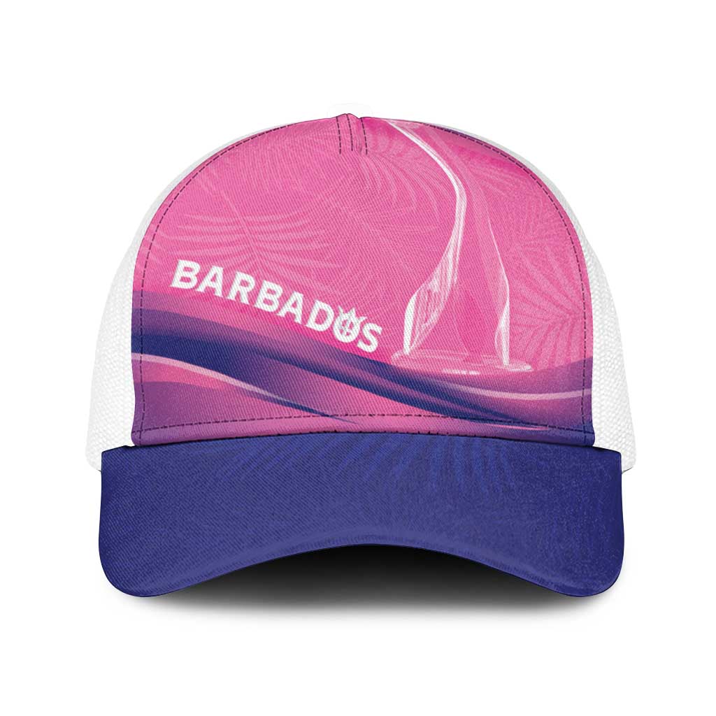 Barbados Cricket Baseball Net Cap Royal Champions - Tropical Vibes - Wonder Print Shop