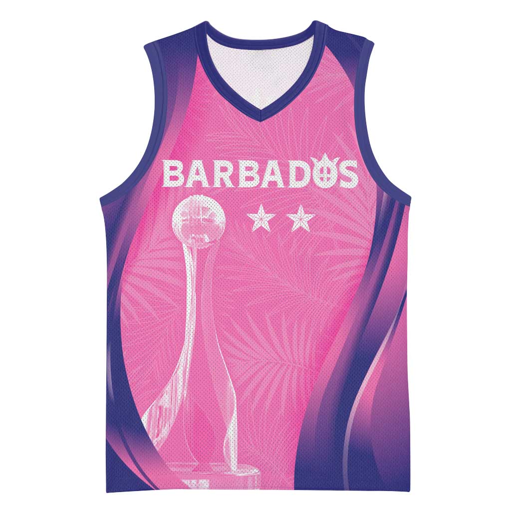 Barbados Cricket Custom Basketball Jersey Royal Champions - Tropical Vibes - Wonder Print Shop