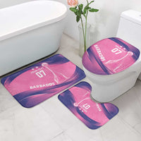 Barbados Cricket Custom Bathroom Set Royal Champions - Tropical Vibes - Wonder Print Shop