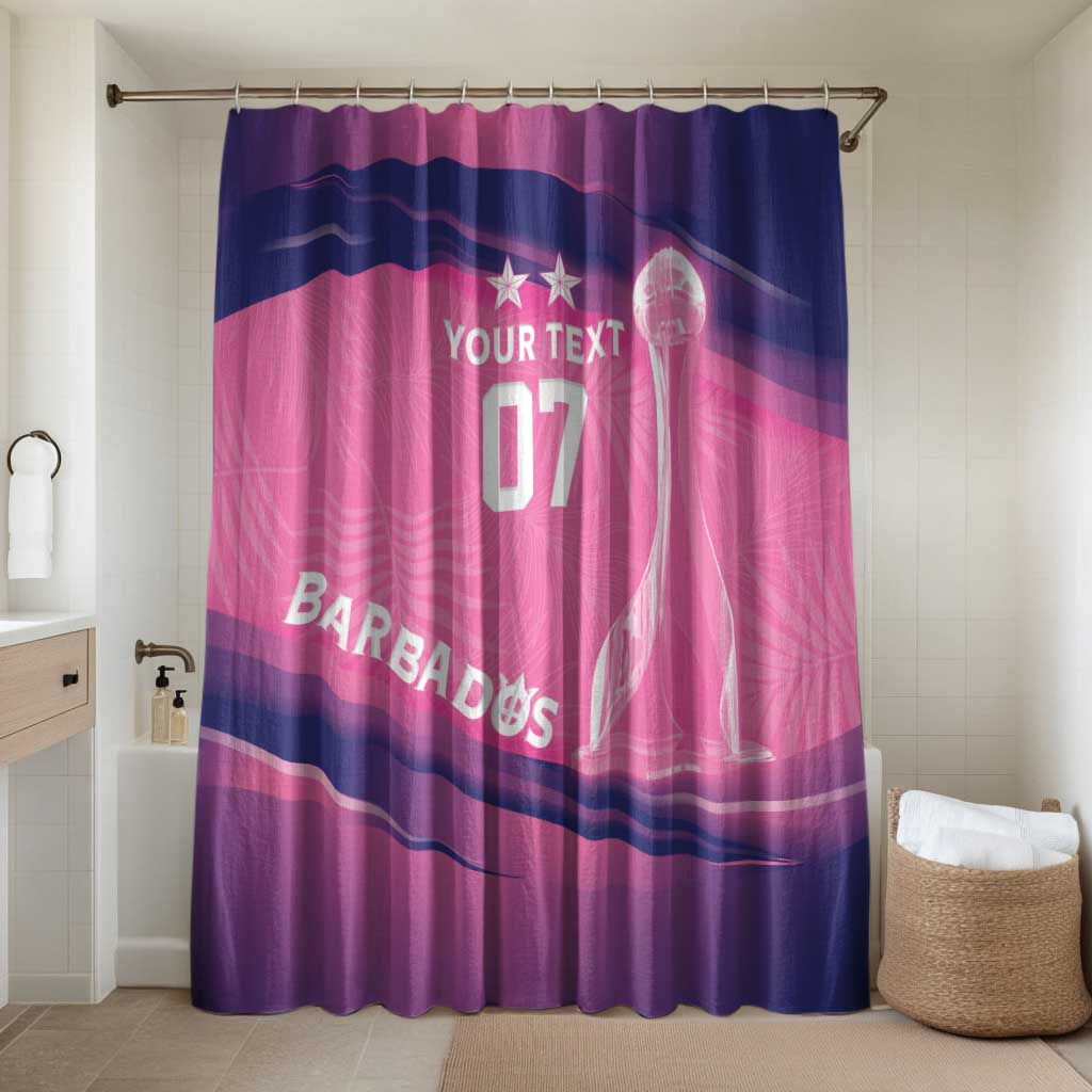 Barbados Cricket Custom Bathroom Set Royal Champions - Tropical Vibes - Wonder Print Shop