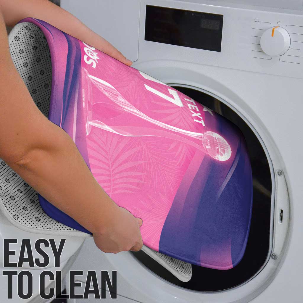 Barbados Cricket Custom Bathroom Set Royal Champions - Tropical Vibes - Wonder Print Shop