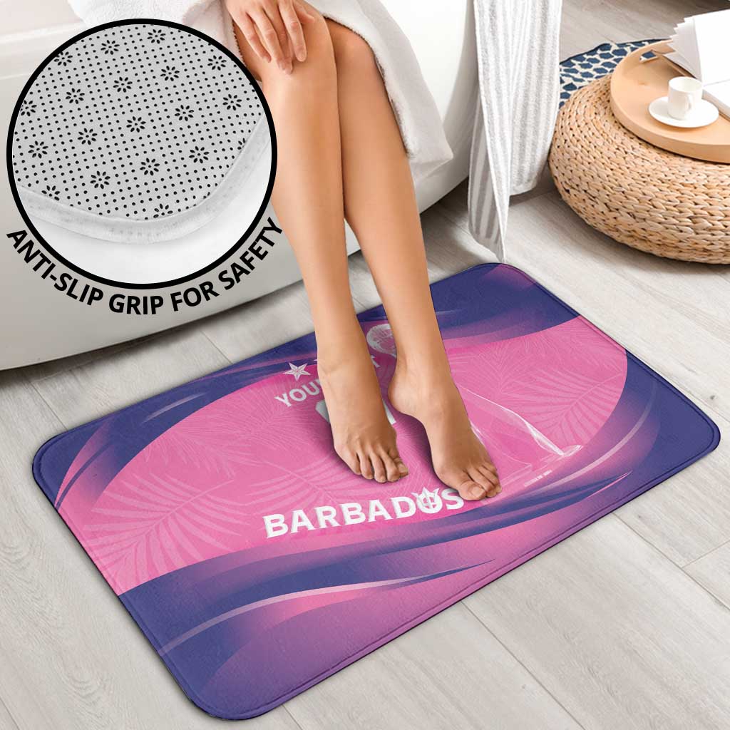 Barbados Cricket Custom Bathroom Set Royal Champions - Tropical Vibes - Wonder Print Shop