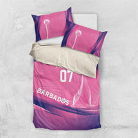 Barbados Cricket Custom Bedding Set Royal Champions - Tropical Vibes - Wonder Print Shop