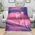 Barbados Cricket Custom Blanket Royal Champions - Tropical Vibes - Wonder Print Shop