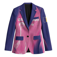 Barbados Cricket Custom Blazer Royal Champions - Tropical Vibes - Wonder Print Shop