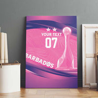Barbados Cricket Custom Canvas Wall Art Royal Champions - Tropical Vibes - Wonder Print Shop