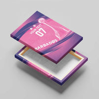 Barbados Cricket Custom Canvas Wall Art Royal Champions - Tropical Vibes - Wonder Print Shop