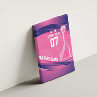 Barbados Cricket Custom Canvas Wall Art Royal Champions - Tropical Vibes - Wonder Print Shop