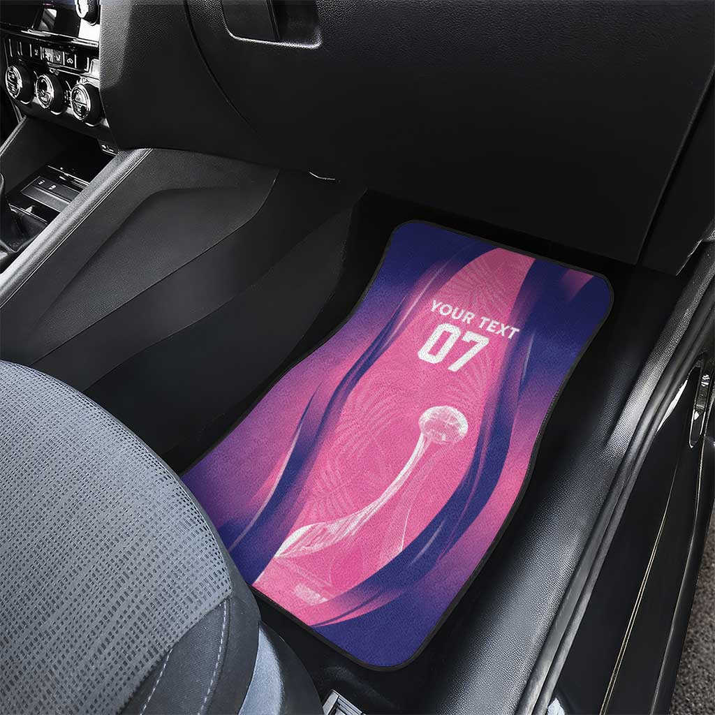 Barbados Cricket Custom Car Mats Royal Champions - Tropical Vibes - Wonder Print Shop