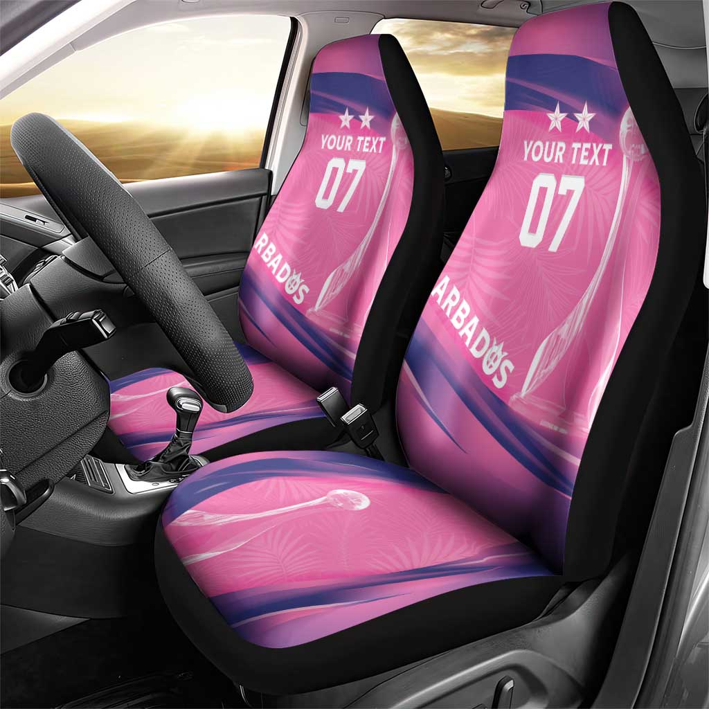 Barbados Cricket Custom Car Seat Cover Royal Champions - Tropical Vibes - Wonder Print Shop