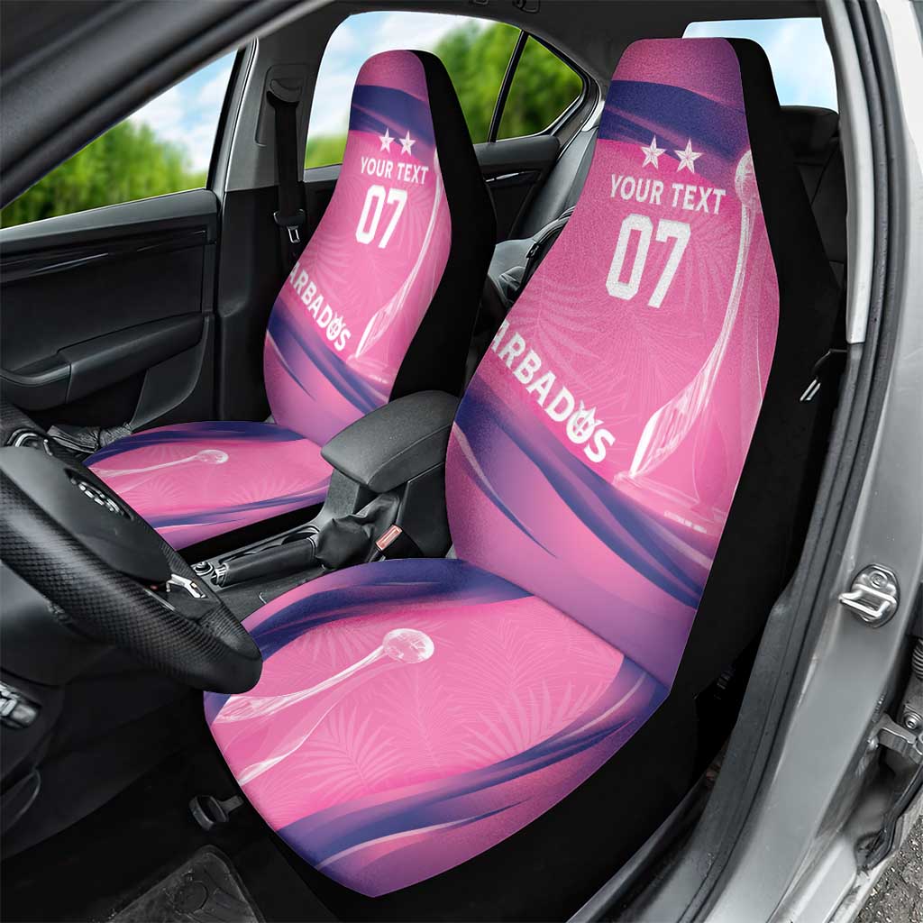 Barbados Cricket Custom Car Seat Cover Royal Champions - Tropical Vibes - Wonder Print Shop