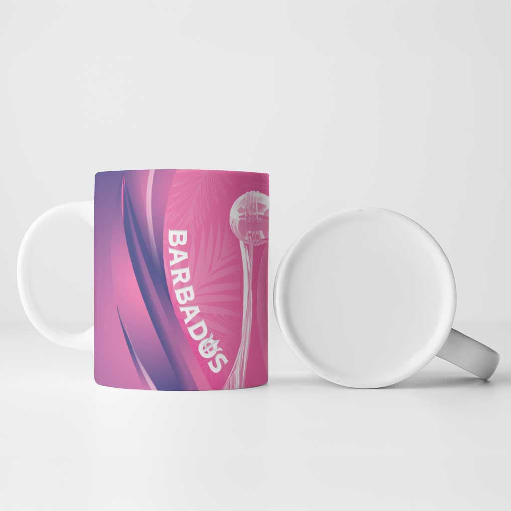 Barbados Cricket Custom Ceramic Mug Royal Champions - Tropical Vibes - Wonder Print Shop