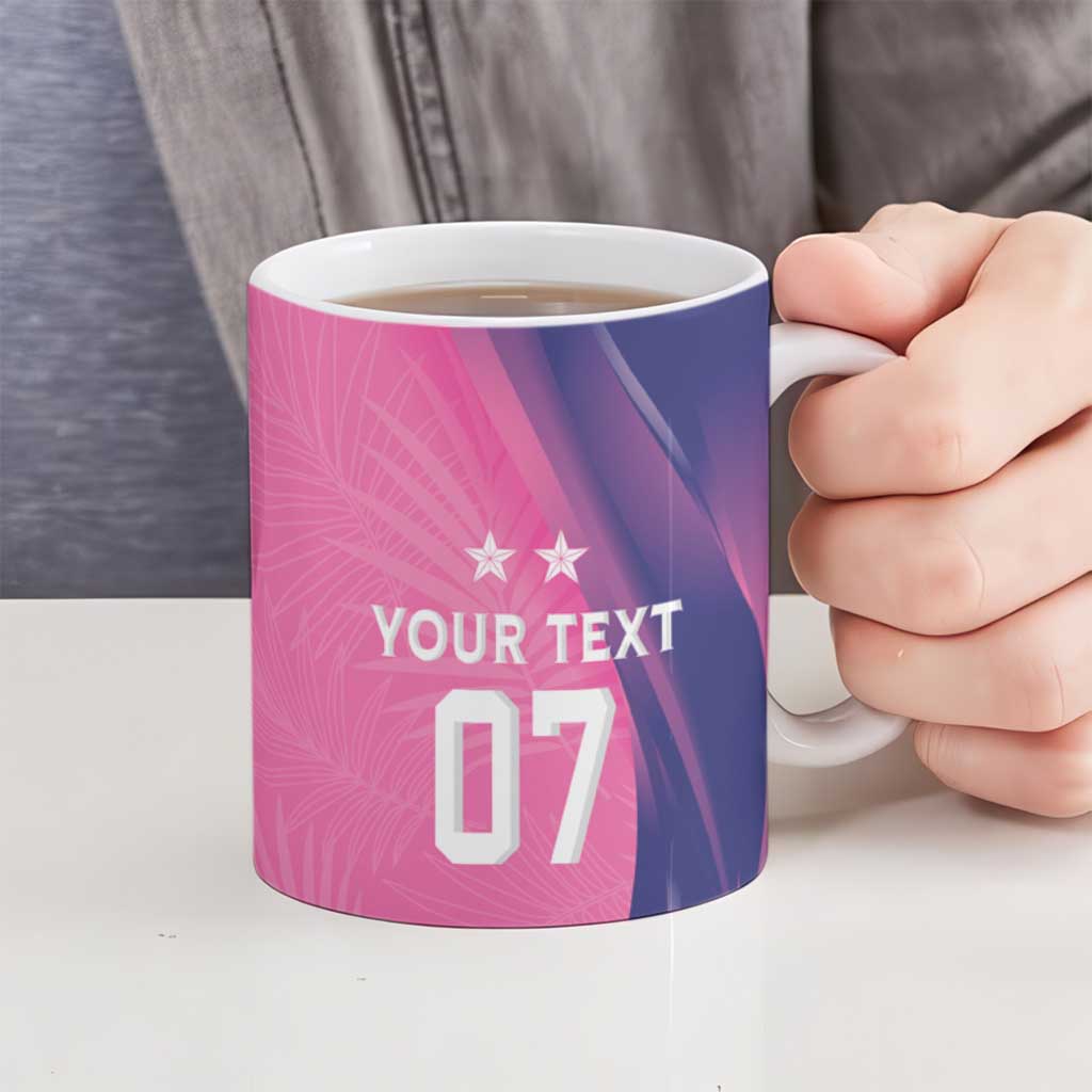 Barbados Cricket Custom Ceramic Mug Royal Champions - Tropical Vibes - Wonder Print Shop