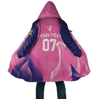 Barbados Cricket Custom Cloak Royal Champions - Tropical Vibes - Wonder Print Shop