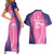 Barbados Cricket Custom Couples Matching Short Sleeve Bodycon Dress and Hawaiian Shirt Royal Champions - Tropical Vibes - Wonder Print Shop