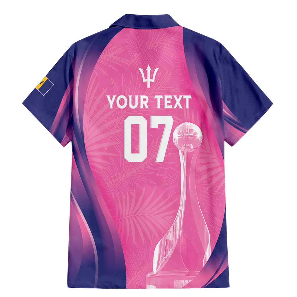 Barbados Cricket Custom Family Matching Mermaid Dress and Hawaiian Shirt Royal Champions - Tropical Vibes - Wonder Print Shop