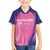 Barbados Cricket Custom Family Matching Off The Shoulder Long Sleeve Dress and Hawaiian Shirt Royal Champions - Tropical Vibes - Wonder Print Shop