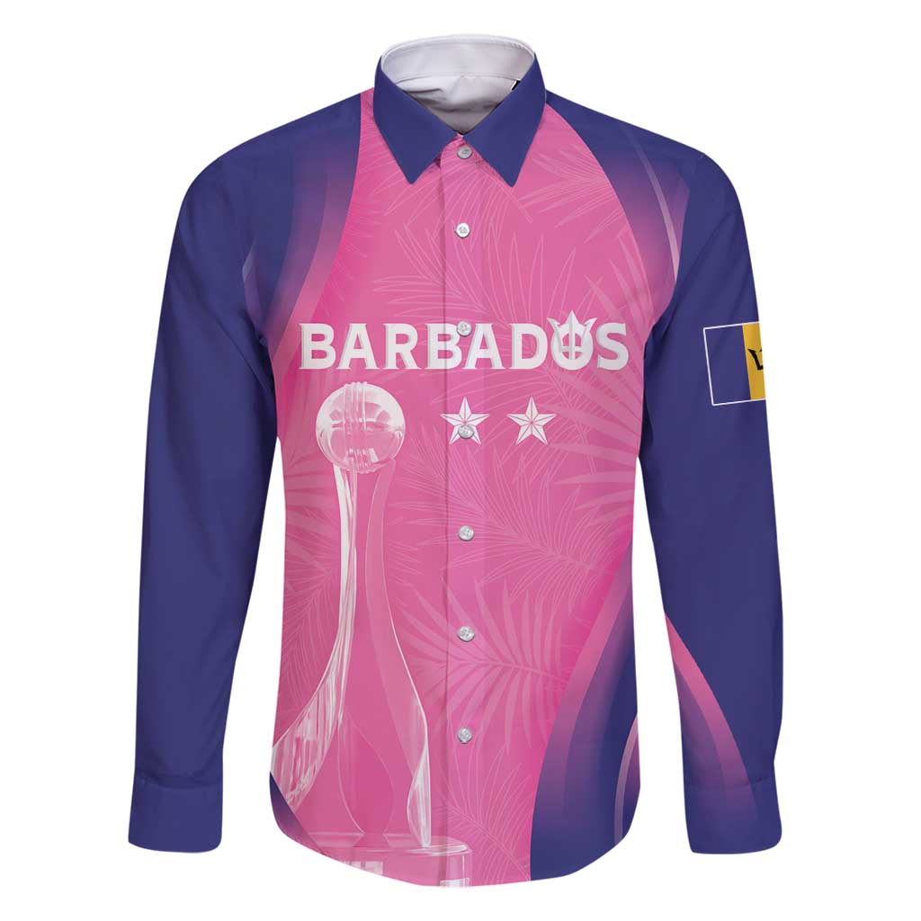 Barbados Cricket Custom Family Matching Off Shoulder Short Dress and Hawaiian Shirt Royal Champions - Tropical Vibes - Wonder Print Shop