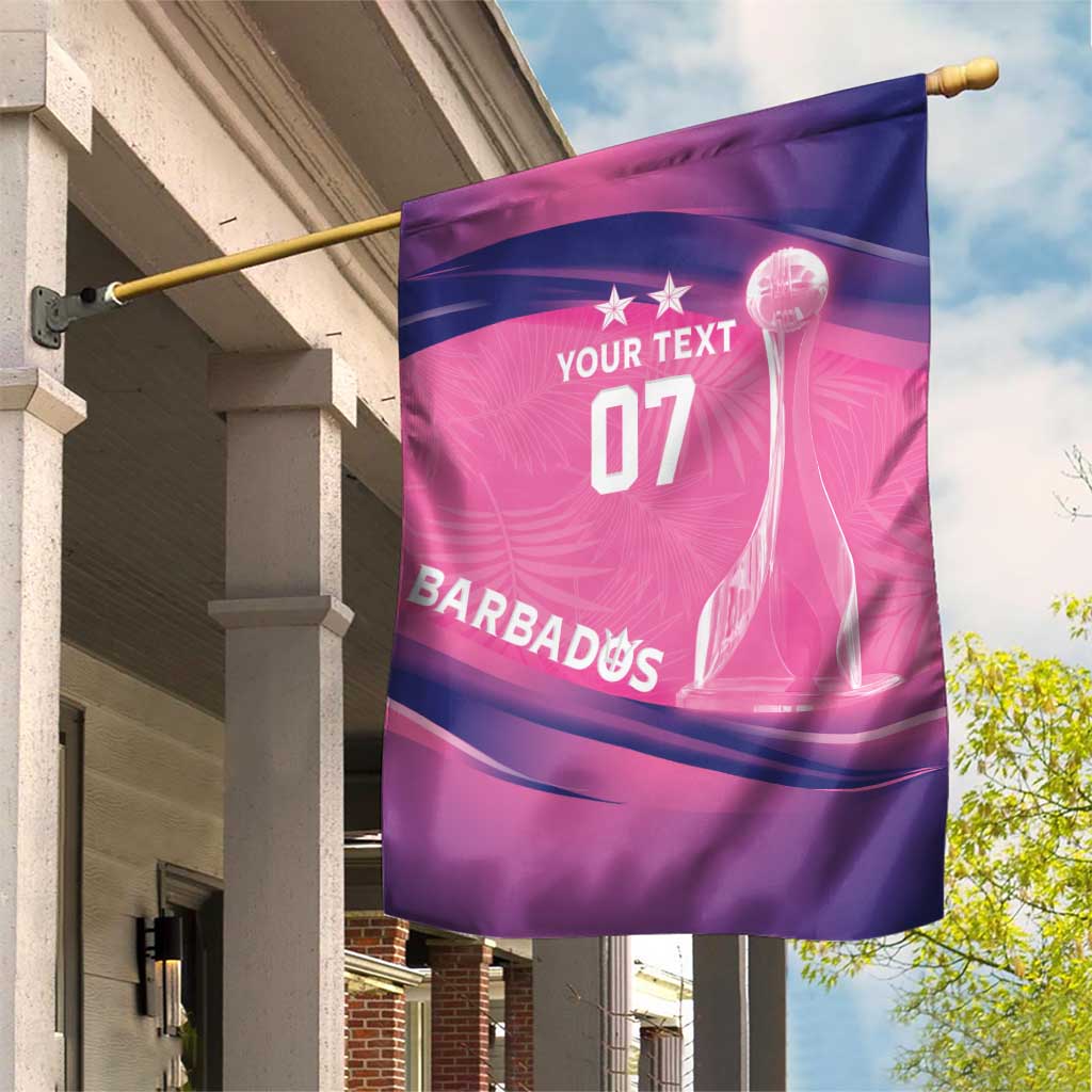 Barbados Cricket Custom Garden Flag Royal Champions - Tropical Vibes - Wonder Print Shop