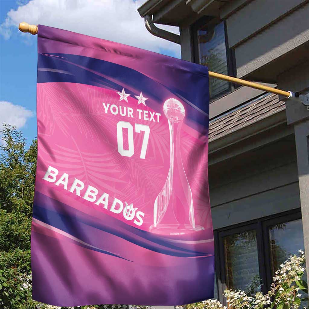 Barbados Cricket Custom Garden Flag Royal Champions - Tropical Vibes - Wonder Print Shop