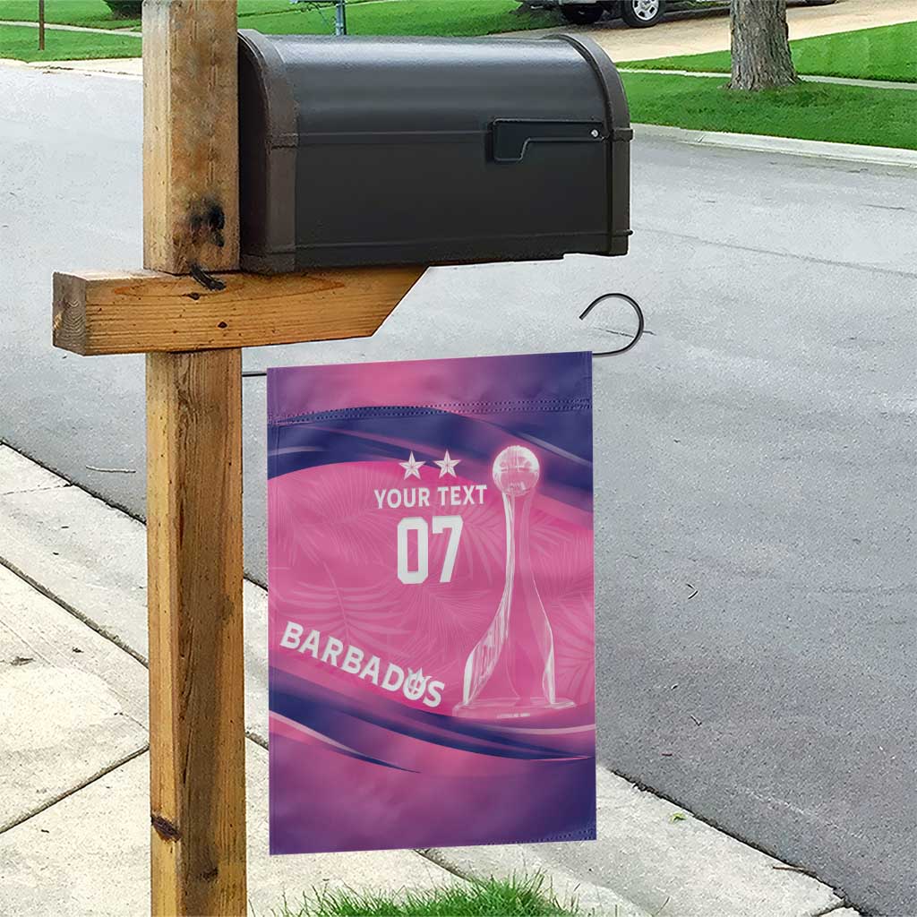 Barbados Cricket Custom Garden Flag Royal Champions - Tropical Vibes - Wonder Print Shop