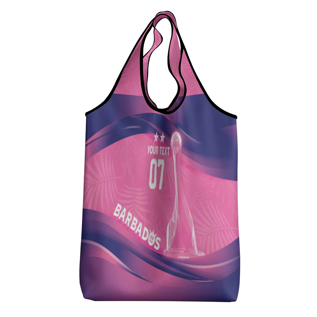Barbados Cricket Custom Grocery Bag Royal Champions - Tropical Vibes - Wonder Print Shop