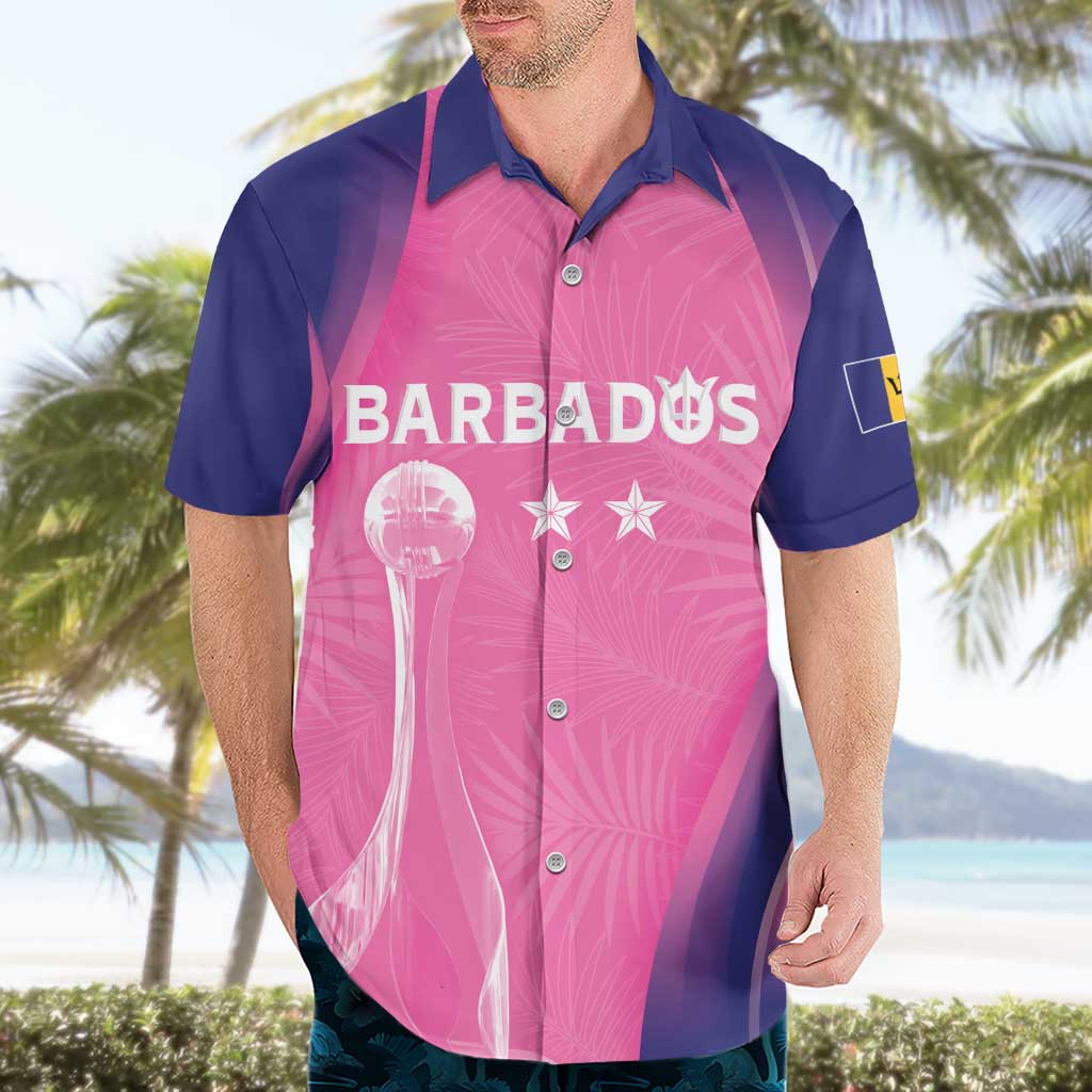Barbados Cricket Custom Hawaiian Shirt Royal Champions - Tropical Vibes - Wonder Print Shop
