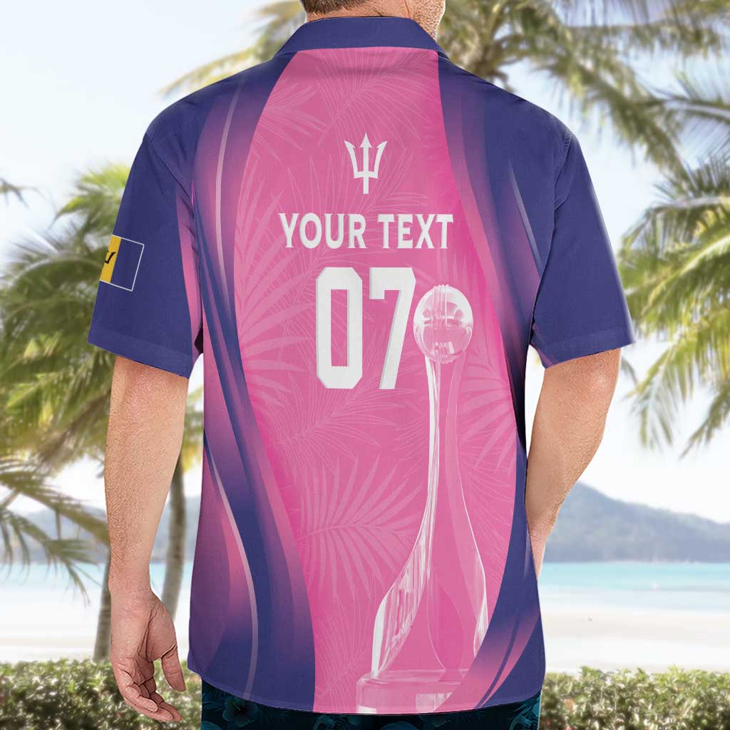 Barbados Cricket Custom Hawaiian Shirt Royal Champions - Tropical Vibes - Wonder Print Shop