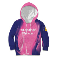 Barbados Cricket Custom Kid Hoodie Royal Champions - Tropical Vibes - Wonder Print Shop