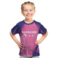 Barbados Cricket Custom Kid T Shirt Royal Champions - Tropical Vibes - Wonder Print Shop