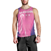 Barbados Cricket Custom Men Tank Top Royal Champions - Tropical Vibes - Wonder Print Shop