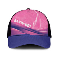 Barbados Cricket Mesh Trucker Cap Royal Champions - Tropical Vibes - Wonder Print Shop