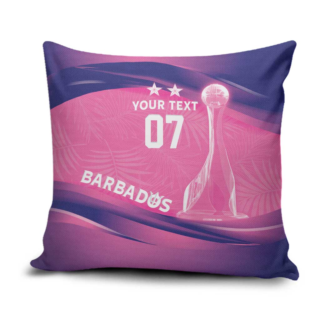 Barbados Cricket Custom Pillow Cover Royal Champions - Tropical Vibes - Wonder Print Shop