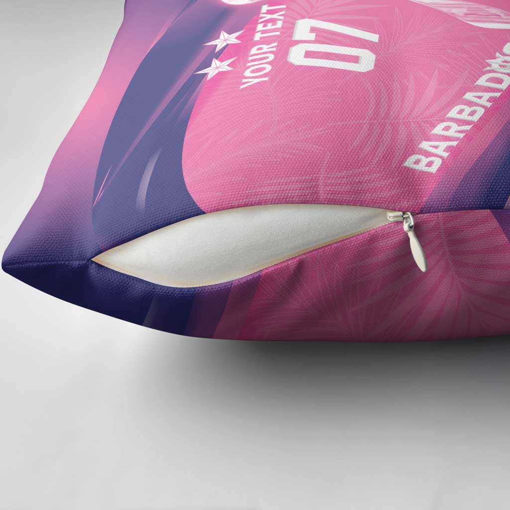 Barbados Cricket Custom Pillow Cover Royal Champions - Tropical Vibes - Wonder Print Shop