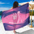 Barbados Cricket Custom Sarong Royal Champions - Tropical Vibes - Wonder Print Shop