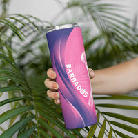 Barbados Cricket Custom Skinny Tumbler Royal Champions - Tropical Vibes - Wonder Print Shop