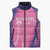 Barbados Cricket Custom Sleeveless Puffer Jacket Royal Champions - Tropical Vibes - Wonder Print Shop