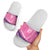 Barbados Cricket Custom Slide Sandals Royal Champions - Tropical Vibes - Wonder Print Shop