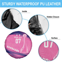 Barbados Cricket Custom Spare Tire Cover Royal Champions - Tropical Vibes - Wonder Print Shop