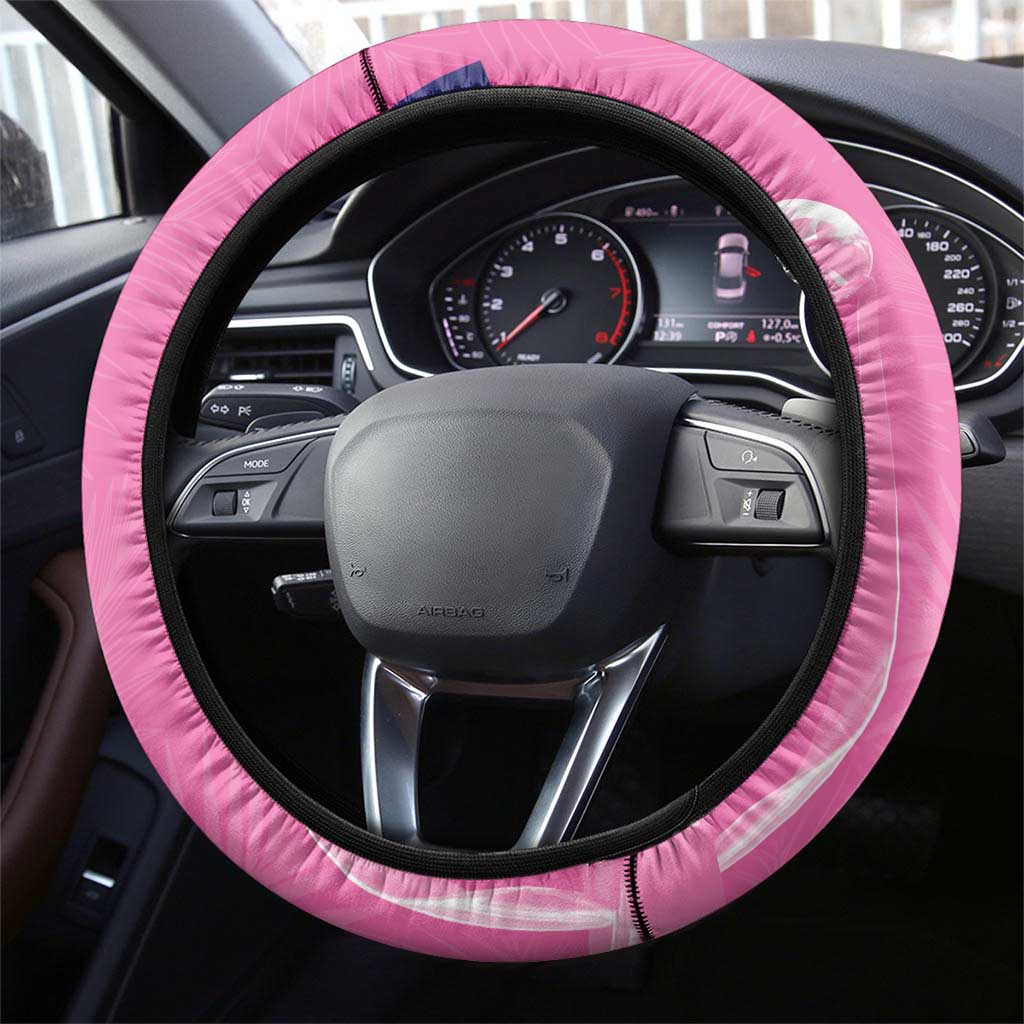 Barbados Cricket Steering Wheel Cover Royal Champions - Tropical Vibes - Wonder Print Shop
