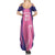 Barbados Cricket Custom Summer Maxi Dress Royal Champions - Tropical Vibes - Wonder Print Shop