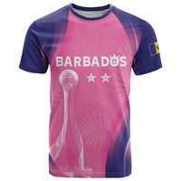 Barbados Cricket Custom T Shirt Royal Champions - Tropical Vibes - Wonder Print Shop