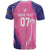 Barbados Cricket Custom T Shirt Royal Champions - Tropical Vibes - Wonder Print Shop