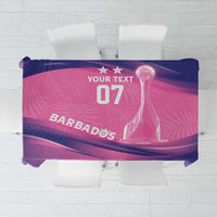 Barbados Cricket Custom Tablecloth Royal Champions - Tropical Vibes - Wonder Print Shop