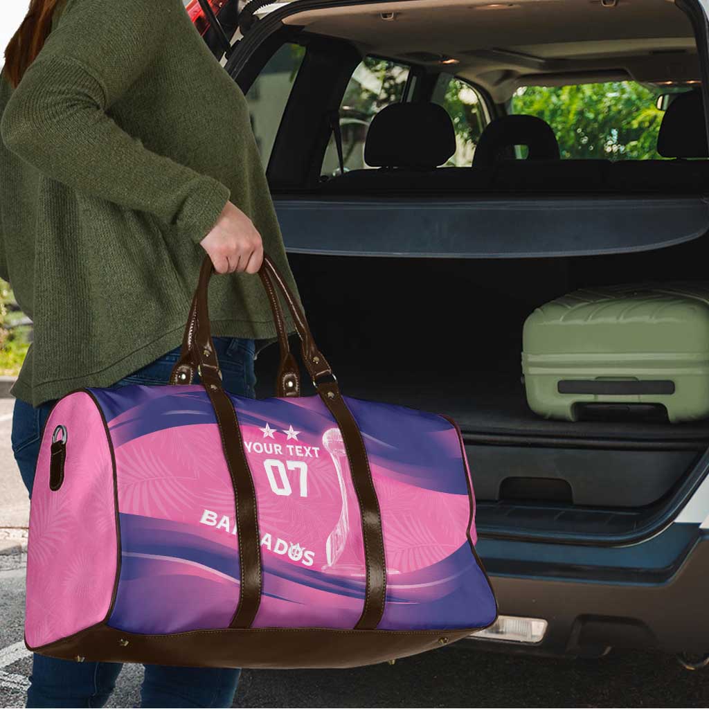 Barbados Cricket Custom Travel Bag Royal Champions - Tropical Vibes - Wonder Print Shop