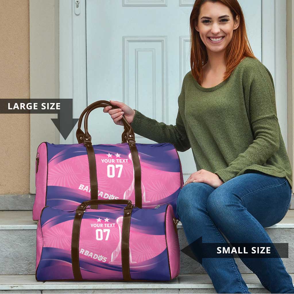 Barbados Cricket Custom Travel Bag Royal Champions - Tropical Vibes - Wonder Print Shop