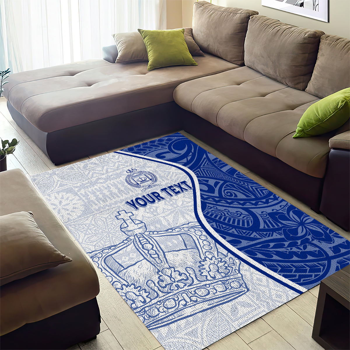 Personalised Queen Victoria School Area Rug QVS Old Boys LT7 - Wonder Print Shop