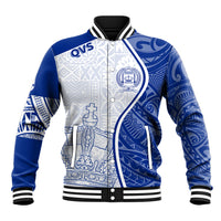 Personalised Queen Victoria School Baseball Jacket QVS Old Boys LT7 - Wonder Print Shop