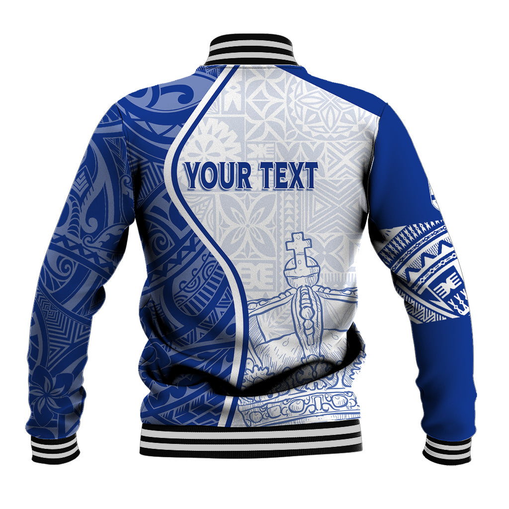 Personalised Queen Victoria School Baseball Jacket QVS Old Boys LT7 - Wonder Print Shop